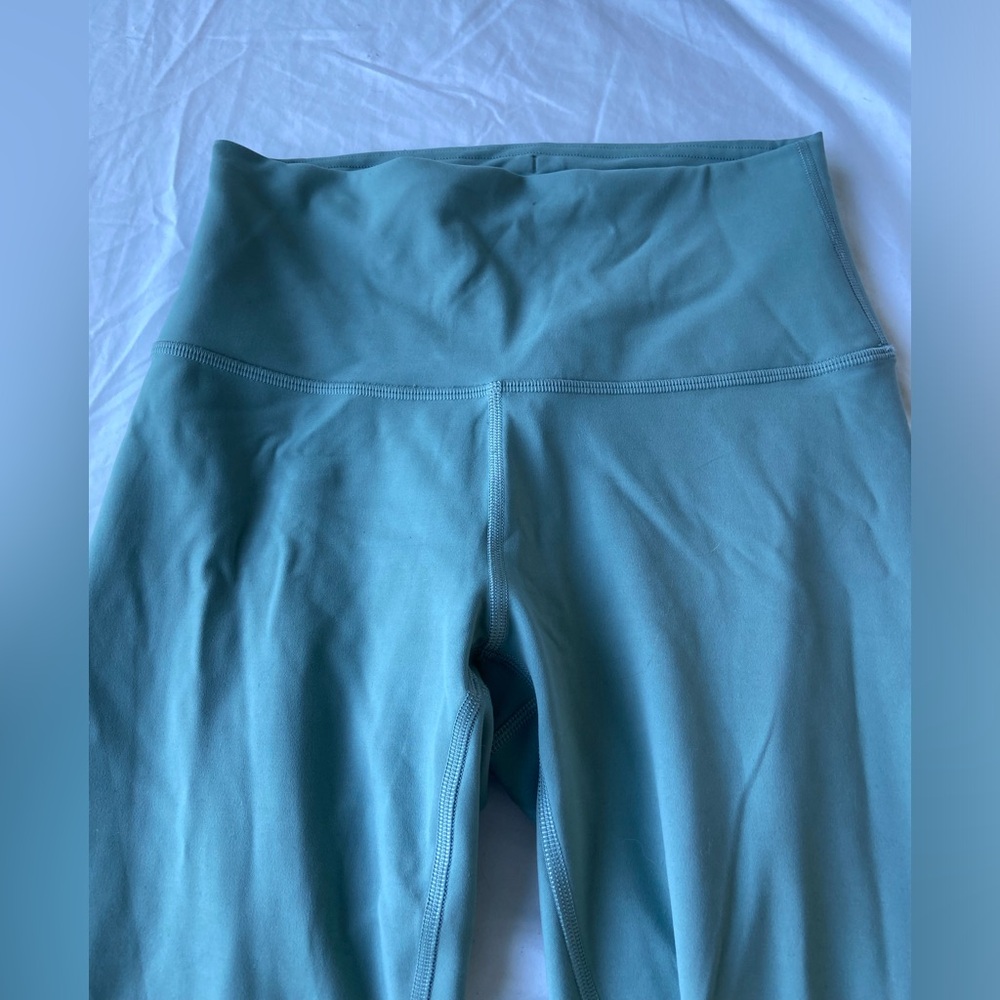Seafoam “25 lululemon leggings - Picture 2 of 3